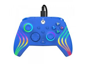 PDP XBOX Wired Controller Afterglow Wave Blue 18