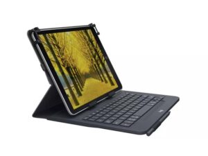 LOGITECH Univerzalna Folio Tastatura Bluetooth za 9-10 inch Apple, Android, Windows tablete – Crna – UK 18