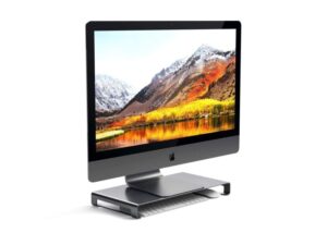 SATECHI Slim Aluminum Monitor Stand – Space Grey 18