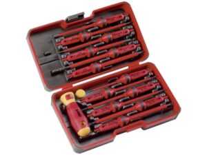 FELO Set šrafcigera XL-Strongbox E-smart VDE SL/PH/PZ/TX 06391306 13 kom 18