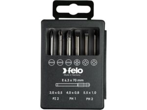 FELO Set bitova Industrial Bit-box Profi 73 mm SL/PH/PZ 03092716 6 kom 18