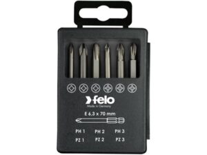 FELO Set bitova Industrial Bit-box Profi 73 mm PH/PZ 03291716 6 kom (03291716) 18