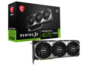 MSI NVidia GeForce RTX 4070 Ti 16GB 256bit RTX 4070 Ti SUPER 16G VENTUS 3X OC grafička karta 18