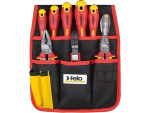 FELO Set alata za električare Ergonic VDE SL/PH 41399504 9 kom u torbi za pojas 18