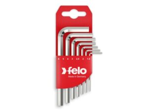 FELO Set kratkih šestougaonih L-ključeva HEX 1,5-6,0 mm 34500711 7 kom 18