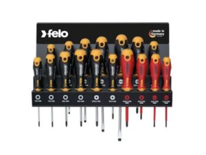 FELO Set šrafcigera Ergonic sa VDE šrafcigerima SL/PH/PZ/TX 17/1 40091743 18