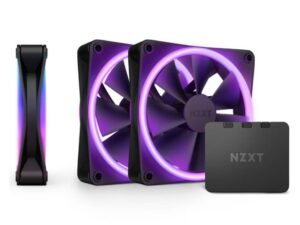 NZXT F120 RGB Duo Triple Pack 120mm ventilator crni RF-D12TF-B1 18