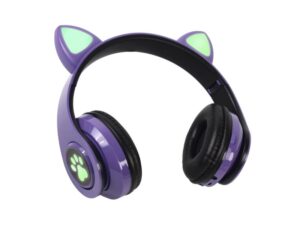 CAT Ear Bluetooth slušalice ljubičaste 18