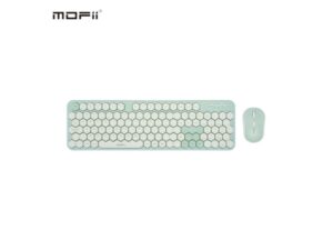 MOFII WL HONEY COMB set tastatura i miš u ZELENO/BELOJ boji 18