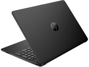 HP 15s-fq0008nm (Jet Black) HD, Celeron N4120, 8GB, 256GB SSD (A70NVEA // Win 10 Pro) 18