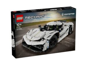 LEGO Koenigsegg Jesko Absolut beli hiperautomobil 42184 18