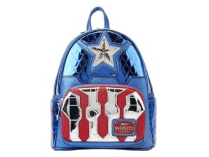 Loungefly Marvel Shine Captain America Cosplay Mini ranac 18