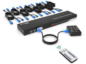 MT-Viki HDMI KVM Switch 8-port 18