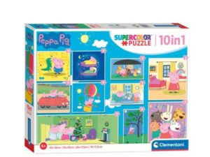 CLEMENTONI Puzzle 10 IN 1 Peppa pig 18