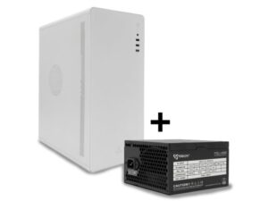 S BOX PCC 500 W ATX belo kućište + PSU 400 18