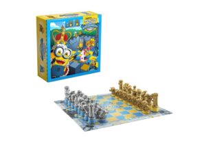 NOBLE COLLECTION Universal – Minions Medieval, šahovski set 18