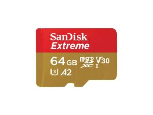 SANDISK 64GB Extreme (SDSQXAH-064G-GN6MA) memorijska kartica sa adapterom 18