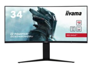 IIYAMA G-MASTER GCB3480WQSU-B1 UWQHD 180Hz USB AMD FreeSync Premium Pro Curved 18