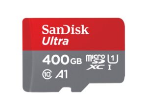 SANDISK SDXC 400GB Ultra Android Mic.100MB/s A1Class10 UHS-I +Adap. 18