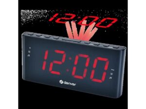 DENVER CPR-710 Radio sat, 1.8”, Alarm, FM, PLL, Crni 18