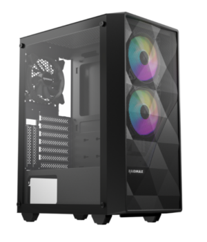 Kuciste Raidmax Meshian X902 Black ARGB, 3x ARGB fan/Window/X902TBF 18