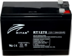 RITAR 12V-7Ah F1, RT1270 Olovna VRLA baterija, 151&#215,65&#215,99, 1.95KG, BLACK 18