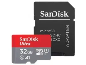 Micro SD 32GB SanDisk Ultra + adapter SDSQUA4-032G-GN6MA 18