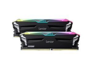 LEXAR Ares 32GB DDR5 RGB 2×16 kit heatsink LD5EU016G-R6400GDLA 18