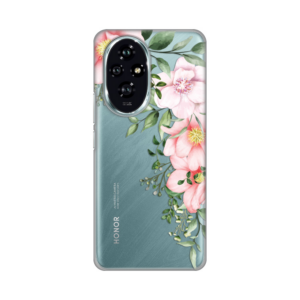 Torbica Silikonska Print Skin za Honor 200 Gentle Rose Pattern 18