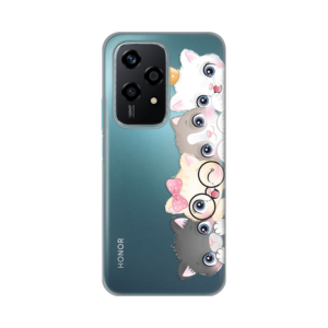 Torbica Silikonska Print Skin za Honor 200 Lite Cats 18