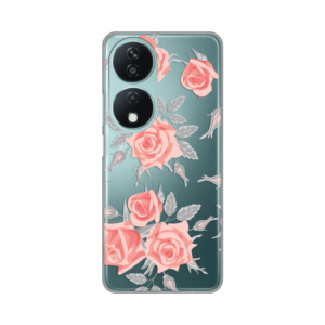 Torbica Silikonska Print Skin za Honor X7b Elegant Roses 18