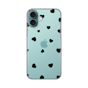 Torbica Silikonska Print Skin za iPhone 16 Plus 6.9 Hearts 18