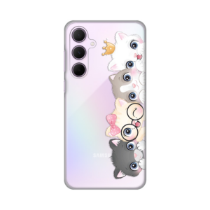 Torbica Silikonska Print Skin za Samsung A356B Galaxy A35 5G Cats 18