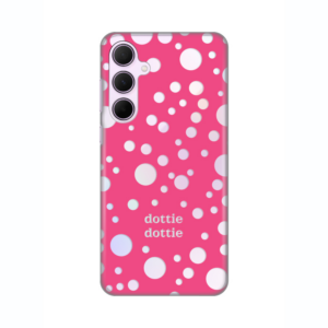 Torbica Silikonska Print Skin za Samsung A356B Galaxy A35 5G Dottie Dottie Pink 18