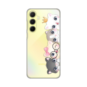 Torbica Silikonska Print Skin za Samsung A556B Galaxy A55 5G Cats 18