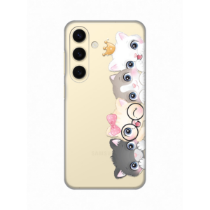 Torbica Silikonska Print Skin za Samsung S921B Galaxy S24 Cats 18