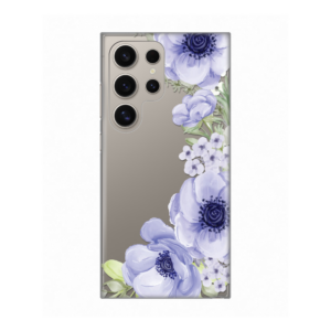 Torbica Silikonska Print Skin za Samsung S928B Galaxy S24 Ultra Blue Roses 18