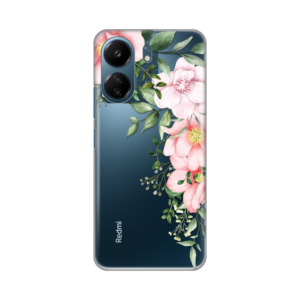 Torbica Silikonska Print Skin za Xiaomi Redmi 13C Gentle Rose Pattern 18