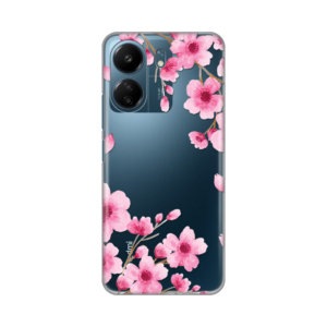 Torbica Silikonska Print Skin za Xiaomi Redmi 13C Rose Flowers 18