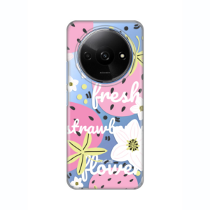 Torbica Silikonska Print Skin za Xiaomi Redmi A3 Fresh Pink 18