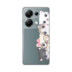 Torbica Silikonska Print Skin za Xiaomi Redmi Note 13 Pro 4G (EU) Cats 18