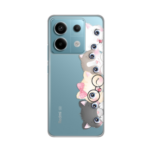 Torbica Silikonska Print Skin za Xiaomi Redmi Note 13 Pro 5G (EU) Cats 18