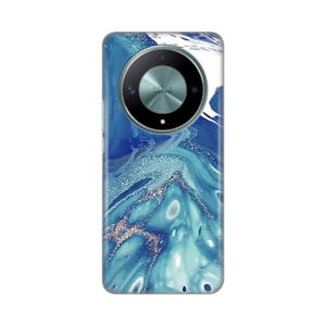 Torbica Silikonska Print za Honor Magic 6 Lite Blue Marble 18