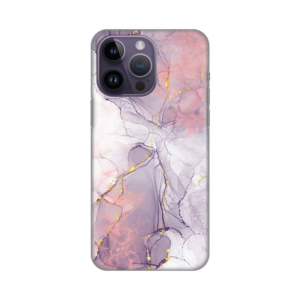 Torbica Silikonska Print za iPhone 14 Pro Max 6.7 Pink Marble 18