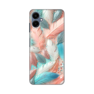 Torbica Silikonska Print za Samsung A065F Galaxy A06 Pastel Feathers 18