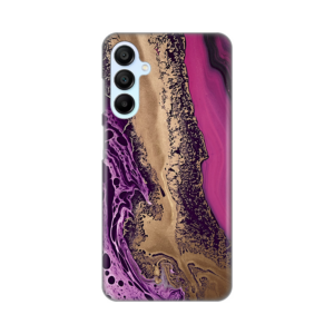 Torbica Silikonska Print za Samsung A156B Galaxy A15 5G Purple Gold Marble 18