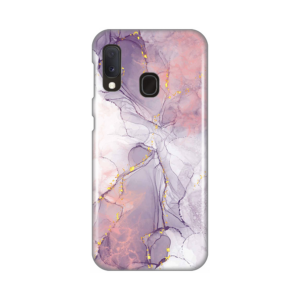 Torbica Silikonska Print za Samsung A202F Galaxy A20e Pink Marble 18