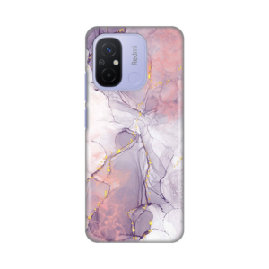 Torbica Silikonska Print za Xiaomi Redmi 12C Pink Marble 18