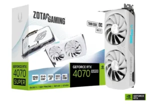 Grafička karta Zotac GAMING GeForce RTX 4070 Super Twin Edge OC White ED 12GB DDR6 192 bit HDMI/3xDP 18