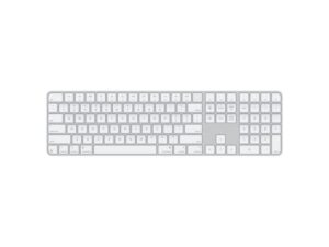 APPLE Magic Keyboard (2024) w Touch ID and Numeric Keypad International English White Keys (mxk73z/a) 18